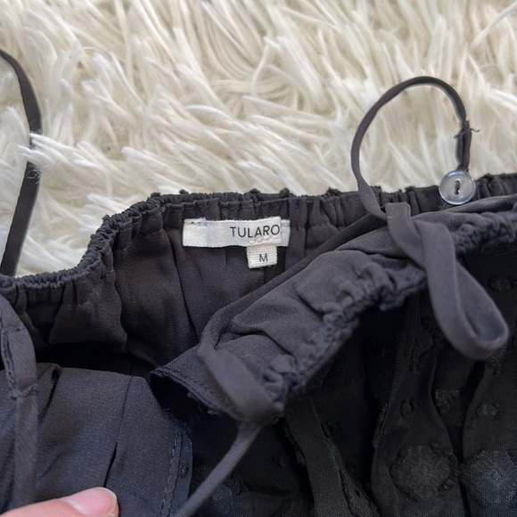 New tularosa Magee Romper in Black - Picture 4 of 6